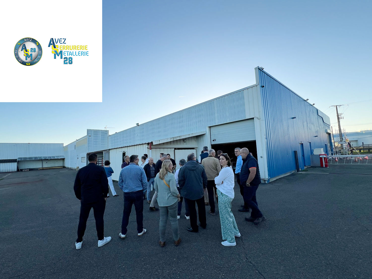 Visite des Nouveaux Locaux d'ASM28 à La Chapelle-du-Noyer